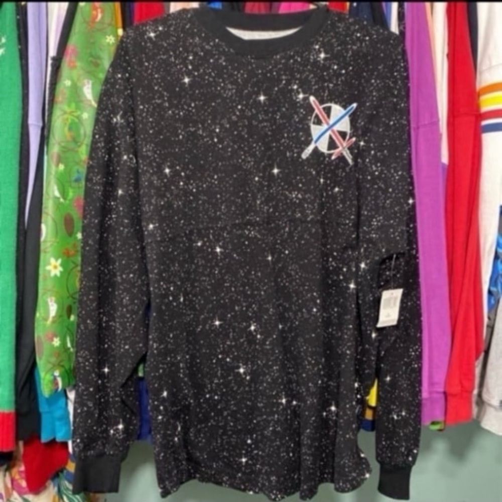 Disney parks Star Wars rise of skywalker Galaxy spirit jersey S NWT
